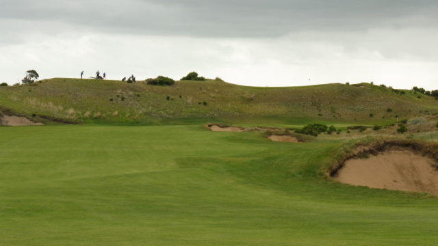 The 2nd fairway at The National Golf Club Moonah Course