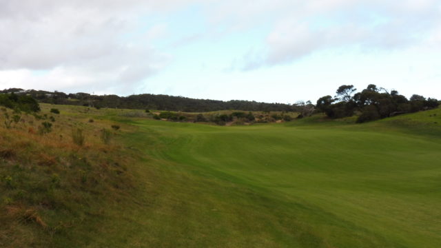 The 3rd fairway at The National Golf Club Moonah Course