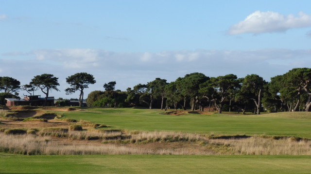 The 1st hole at Thirteenth Beach Golf Links Beach Course