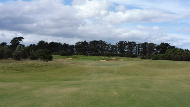 The 10th fairway at Thirteenth Beach Golf Links Creek Course