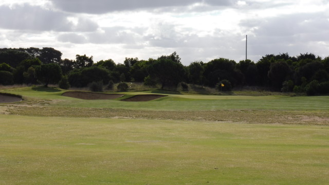 The 16th fairway at Thirteenth Beach Golf Links Creek Course