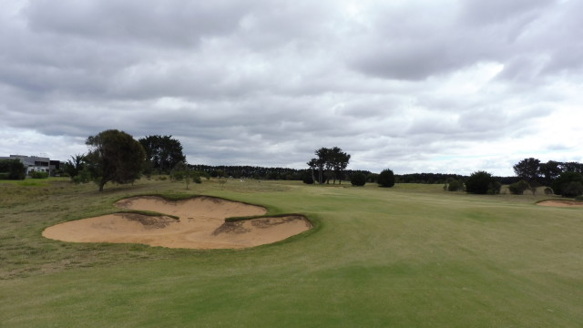 The 2nd fairway at Thirteenth Beach Golf Links Creek Course