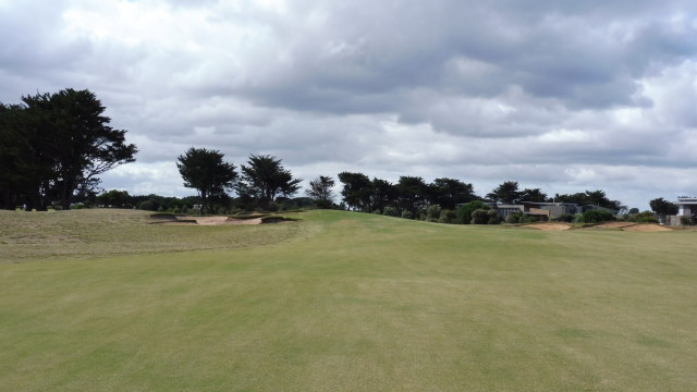 The 4th fairway at Thirteenth Beach Golf Links Creek Course