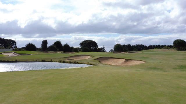 The 7th fairway at Thirteenth Beach Golf Links Creek Course