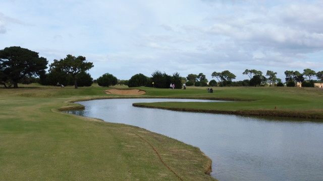 The 8th fairway at Thirteenth Beach Golf Links Creek Course