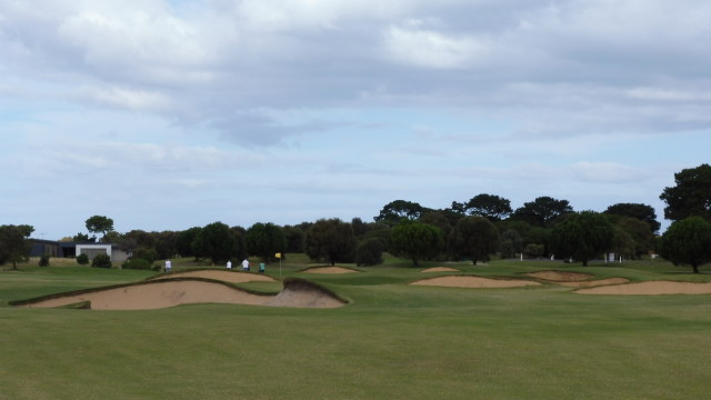 The 9th fairway at Thirteenth Beach Golf Links Creek Course