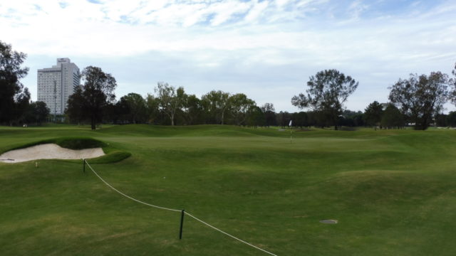 The 11th green at RACV Royal Pines Resort