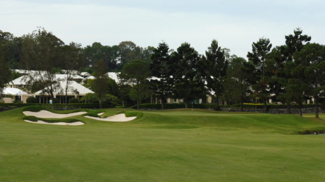 The 12th fairway at RACV Royal Pines Resort