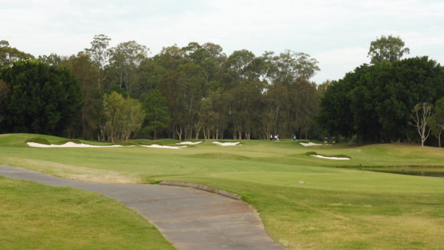 The 13th tee at RACV Royal Pines Resort