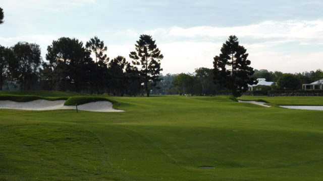 The 14th green at RACV Royal Pines Resort