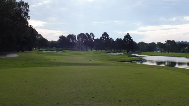 The 14th tee at RACV Royal Pines Resort