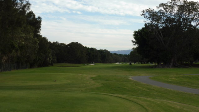 The 15th tee at RACV Royal Pines Resort