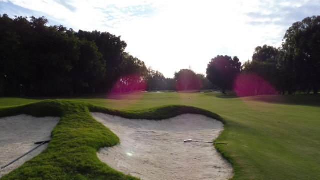 The 17th fairway at RACV Royal Pines Resort