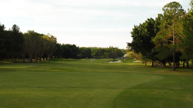 The 18th tee at RACV Royal Pines Resort