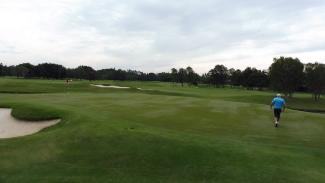 The 2nd green at RACV Royal Pines Resort