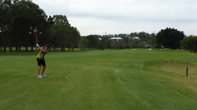 The 3rd fairway at RACV Royal Pines Resort