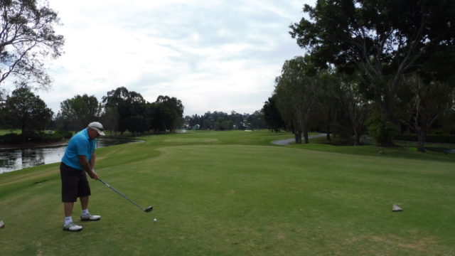 The 4th tee at RACV Royal Pines Resort