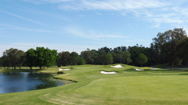 The 5th tee at RACV Royal Pines Resort