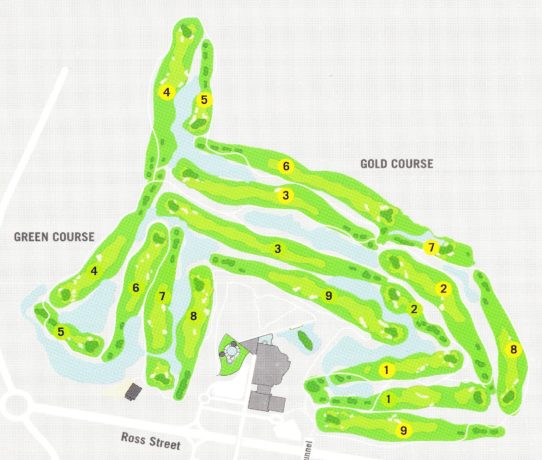 Map of RACV Royal Pines Resort