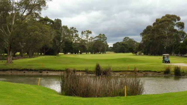 The 12th green at Spring Valley Golf Club