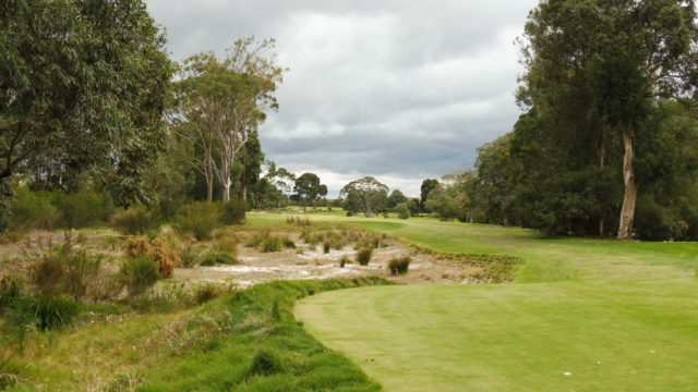 The 15th tee at Spring Valley Golf Club