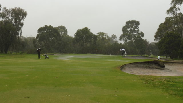 The 17th fairway at Spring Valley Golf Club