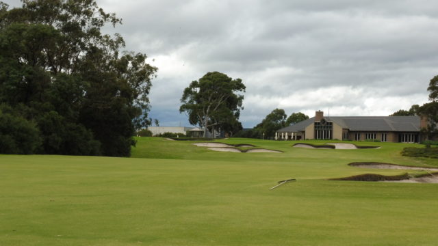 The 18th fairway at Spring Valley Golf Club