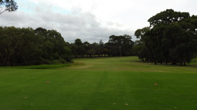 The 1st tee at Spring Valley Golf Club