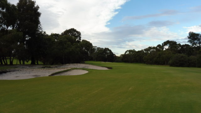 The 2nd fairway at Spring Valley Golf Club