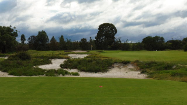 The 5th tee at Spring Valley Golf Club