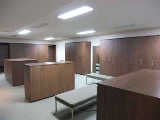 Locker room at Spring Valley Golf Club