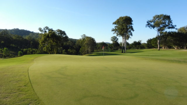 The 13th green at The Grand Golf Club