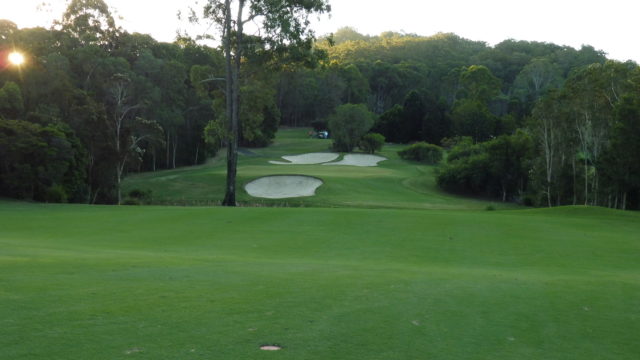 The 17th fairway at The Grand Golf Club