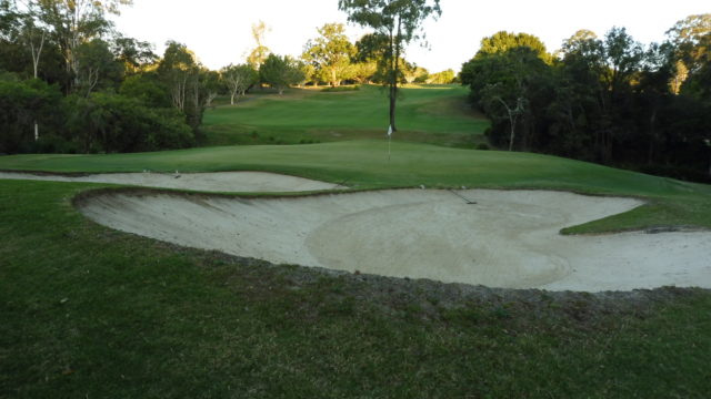 The 17th green at The Grand Golf Club