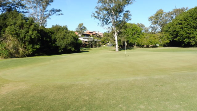 The 6th green at The Grand Golf Club