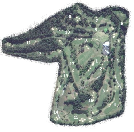 Map of The Grand Golf Club