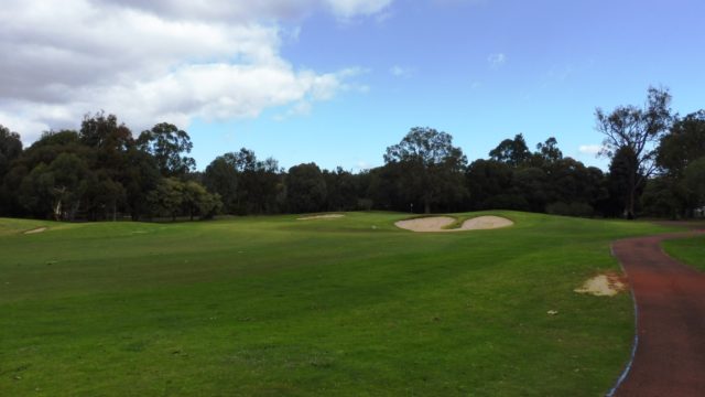 The 10th fairway at Araluen Golf Resort