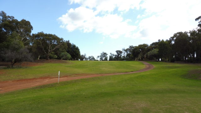 The 10th tee at Araluen Golf Resort