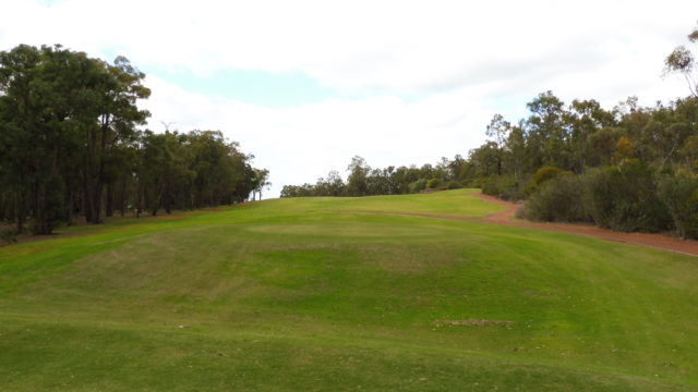 The 15th tee at Araluen Golf Resort