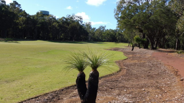 The 5th fairway at Araluen Golf Resort