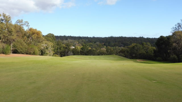 The 8th fairway at Araluen Golf Resort