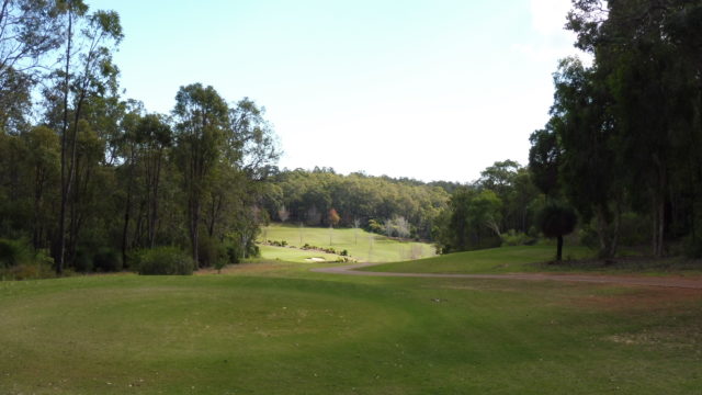 The 9th Tee at Araluen Golf Resort