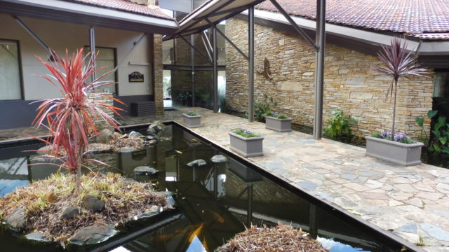 Clubhouse entrance to Araluen Golf Resort