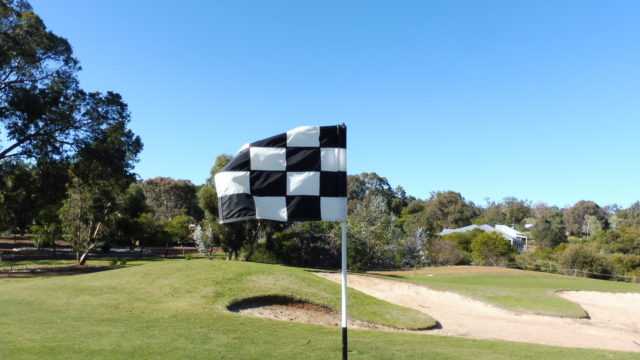 Pinflag at Araluen Golf Resort