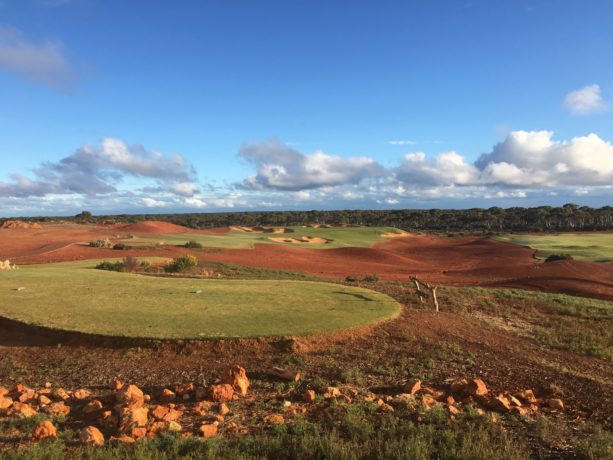 The 17th Tee at Kalgoorlie Golf Club