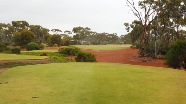 The 2nd tee at Kalgoorlie Golf Club