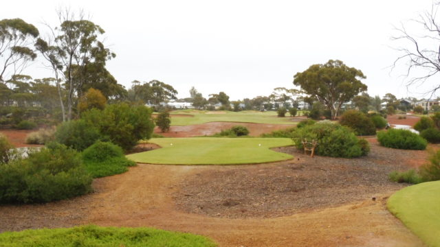 The 3rd tee at Kalgoorlie Golf Club