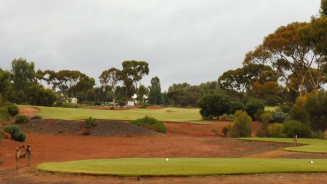 The 5th tee at Kalgoorlie Golf Club