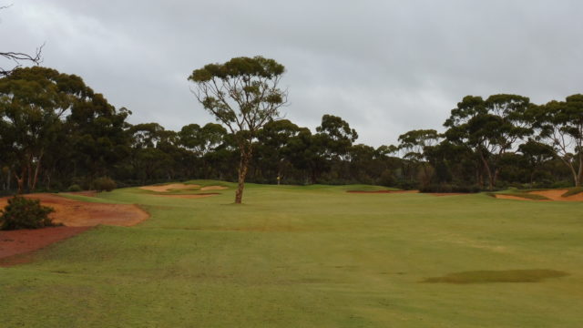 The 7th fairway at Kalgoorlie Golf Club