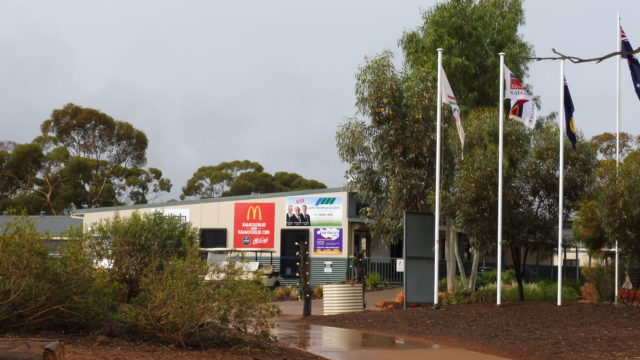 The clubhouse at Kalgoorlie Golf Club